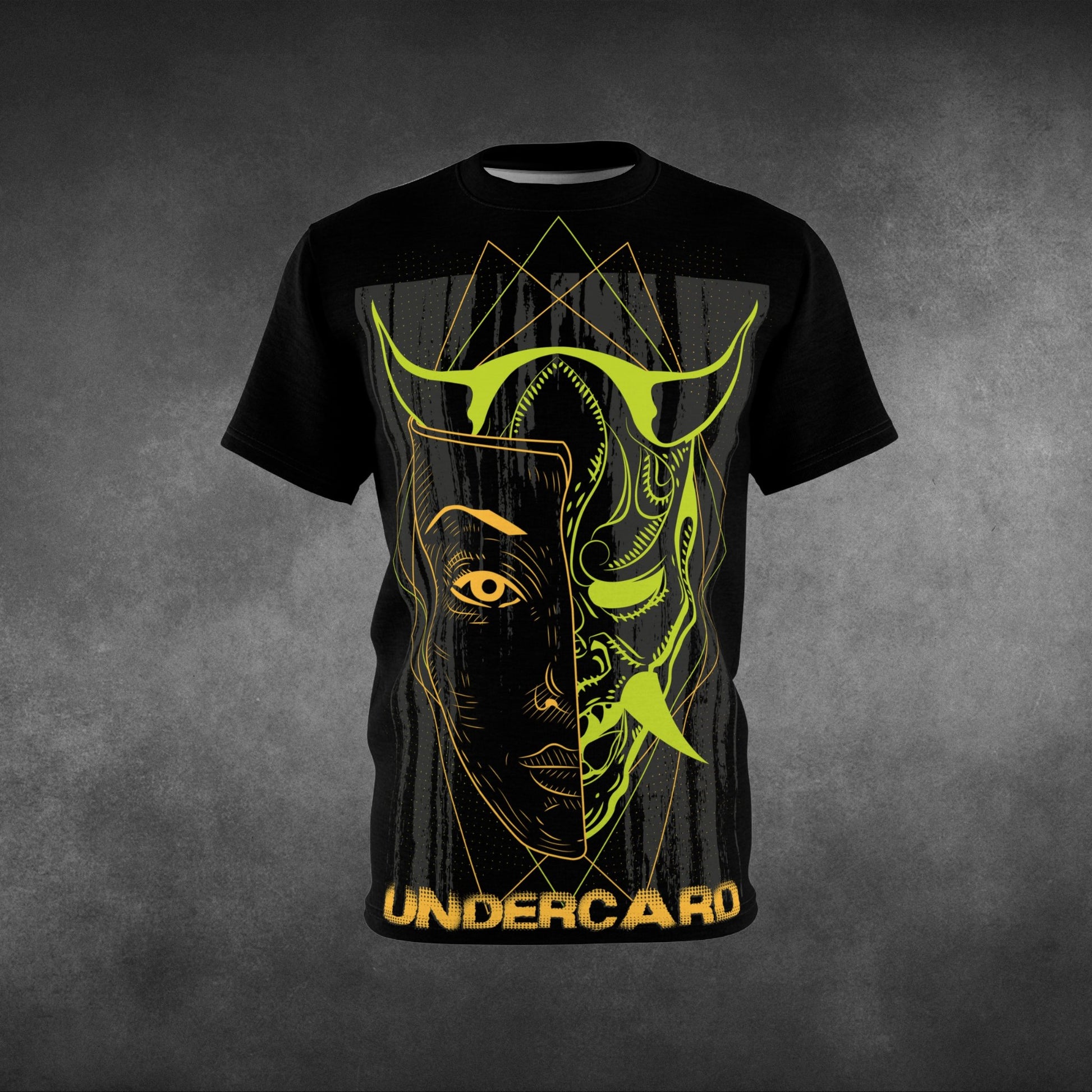 Duality of Darkness | Premium T-shirt - 100% Polyester - Undercard - All Over Prints